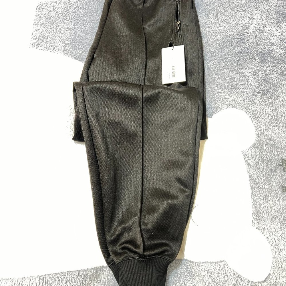 $795 Authentic COMME des GARCONS Homme Plus Made in JAPAN Mens Black Jogger Sz.M